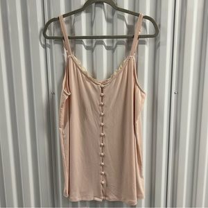 TORRID Light Pink Tank Top Blouse Size 2X